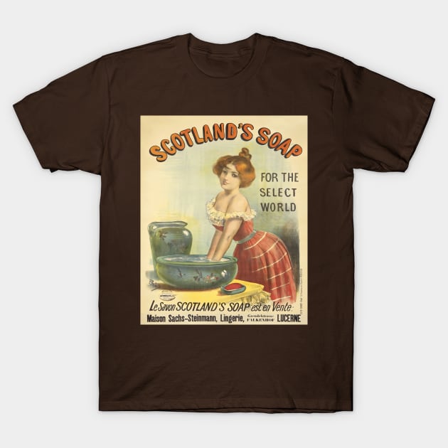 Vintage 1893 Laundry Soap Advertisement T-Shirt by xposedbydesign